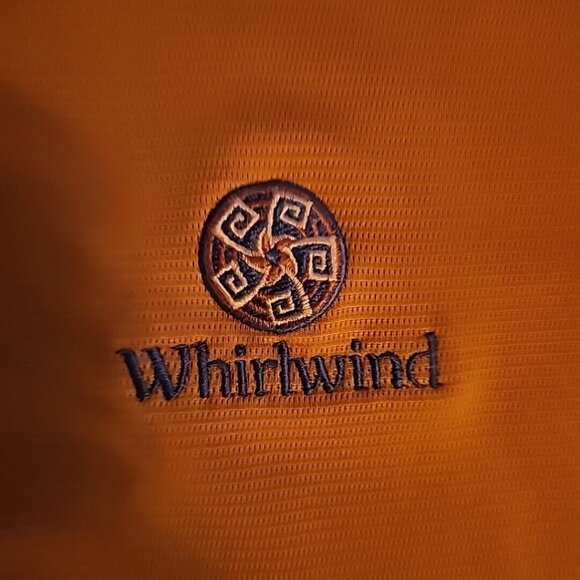 Medium Tehama Green Whirlwind Golf Polo Shirt Odor Resistant Moisture Wicking - Picture 4 of 10